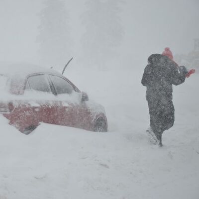 Kar kalınlığı 1 metreyi geçti!