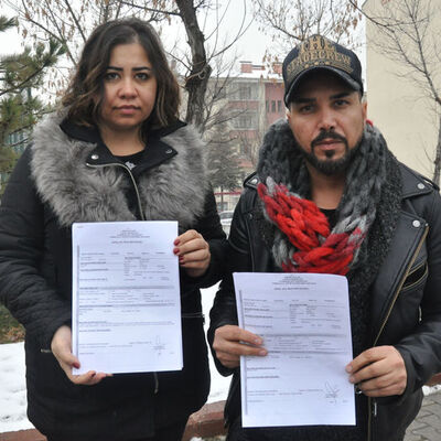 Engelli sivil gazi ve kocasına trafikte sopalı ve yumruklu darp