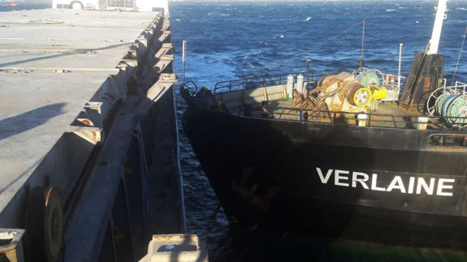 Sinop'ta gemi kazası