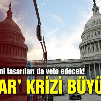 ABD'de Demokratlar hükümetin açılması için iki tasarı kabul etti