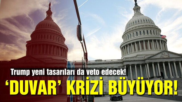 ABD'de Demokratlar hükümetin açılması için iki tasarı kabul etti