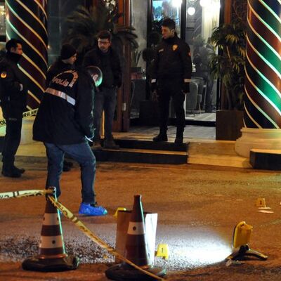 Ankara'da iki grup birbirine girdi... Kafede korku dolu anlar!