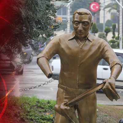 Daha önce tepsisi çalınmıştı! O heykelin kollarını da kırdılar!