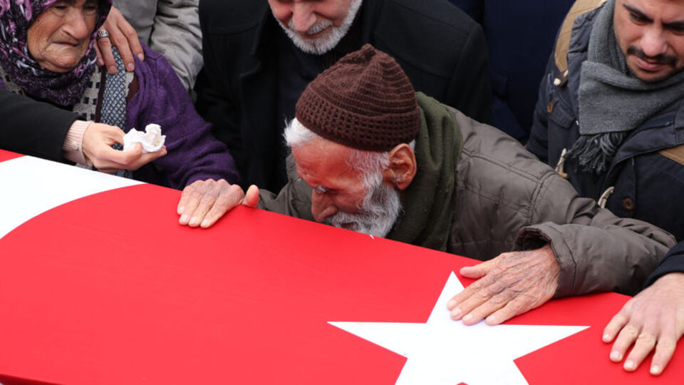 Dededen, şehit toruna veda...