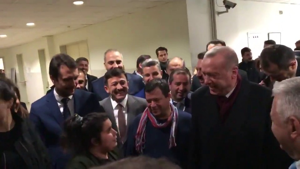 Cumhurbaşkanı Erdoğan'ı gülümseten diyalog