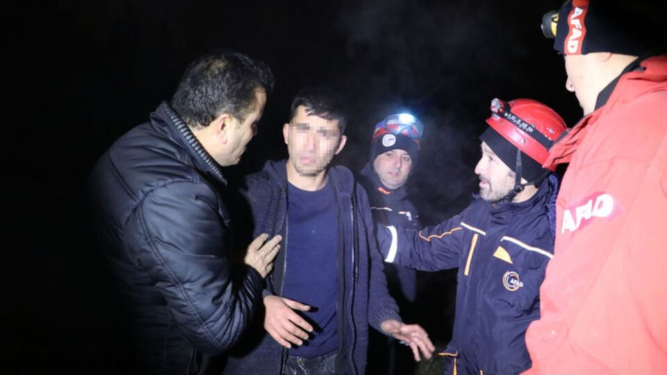 Kaybolan uyuşturucu bağımlısı genci AFAD ekipleri buldu