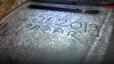 İstanbul'da beklenen kar geldi!