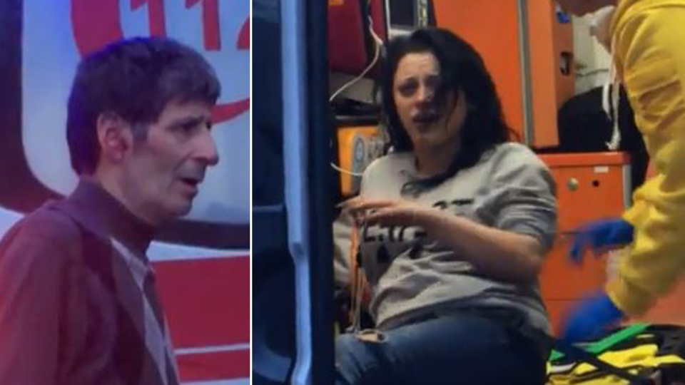 Otomobilde darp edilen kadını çığlıkları kurtardı!