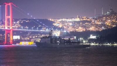 ABD savaş gemisi Karadeniz'de!