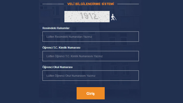 e okul veli bilgilendirme sistemi 2019