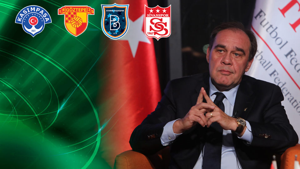 TFF'den dört kulübe ödül ve teşvik!