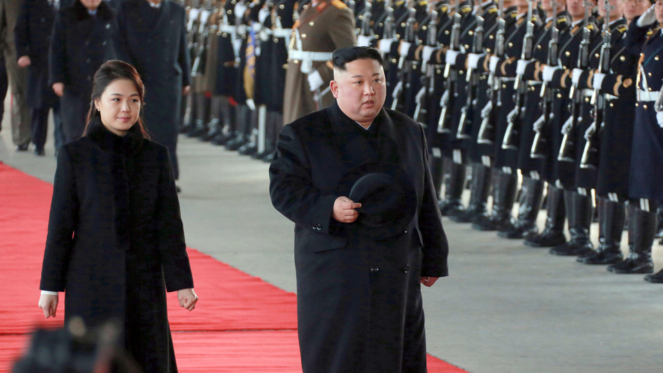 Kim'in gizemli treni Pekin'de!