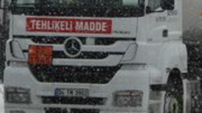 Bolu Dağı TIR'lara kapatıldı