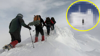 -30 derecede Uludağ'ın zirvesinde şoke oldular!