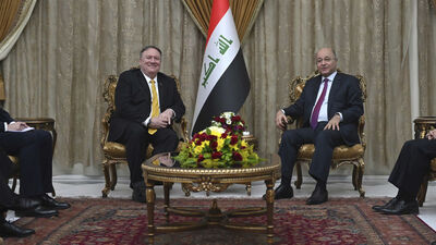 Pompeo'dan Irak'a sürpriz ziyaret!