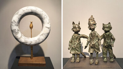 Düşlere hayat veren heykeller