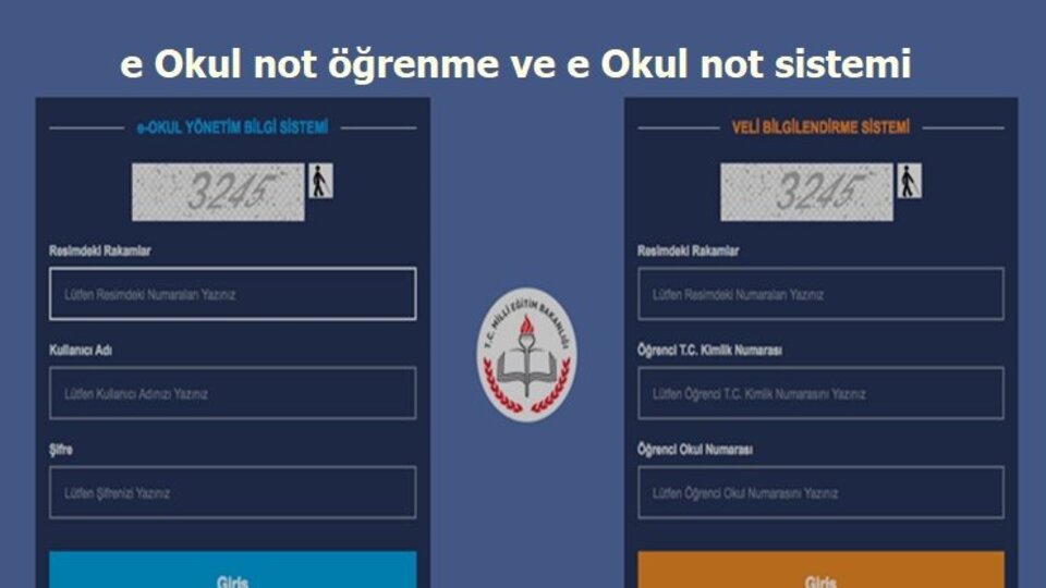 e okul veli bilgilendirme sistemi girişi 2019