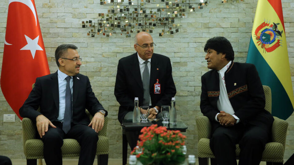 Cumhurbaşkanı Yardımcısı Oktay, Venezuela'da