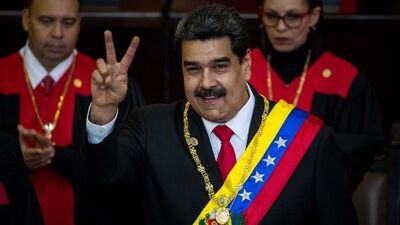 Maduro devlet başkanlığı için yemin etti