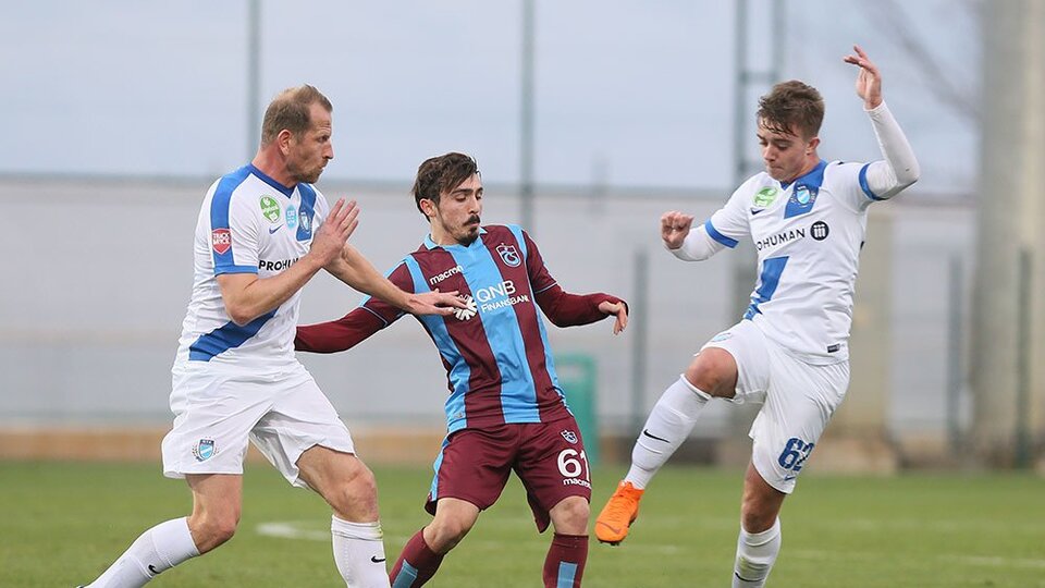 Trabzonspor, son hazırlık maçında kaybetti