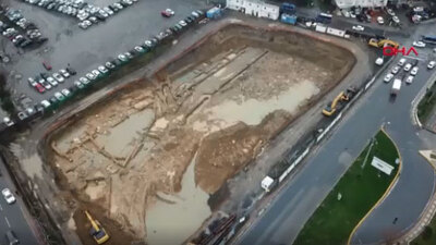 İstanbul'un göbeğinde kazdıkça çıkıyor!