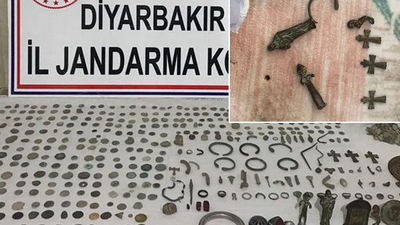 3 kişi gözaltına alındı! 2 bin 328 adet tarihi eser!