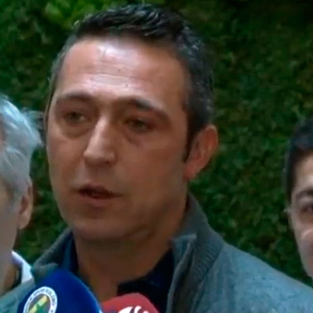 Ali Koç, yaralanan taraftarı ziyaret etti