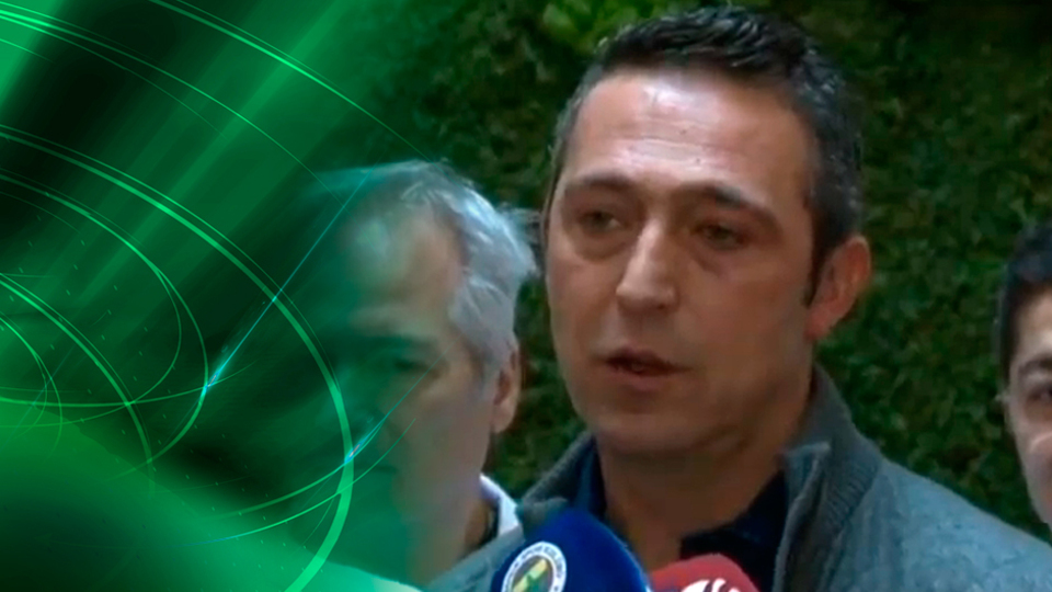 Ali Koç, yaralanan taraftarı ziyaret etti
