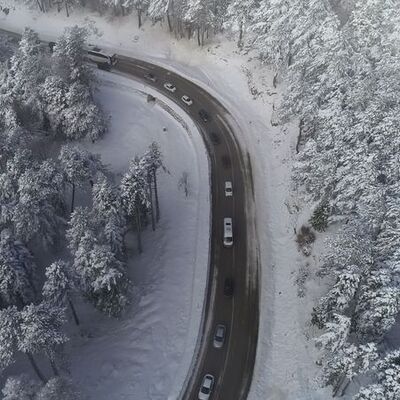 Kilometrelerce araç kuyruğu oluştu