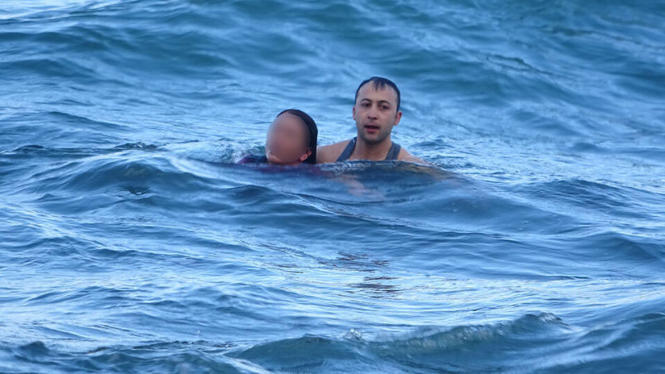 Komutan teçhizatı bile olmadan peşinden gitti!