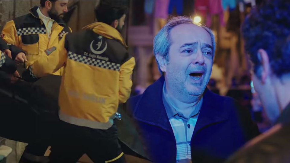 Ceset binadan çıkıyor... Kim öldü?