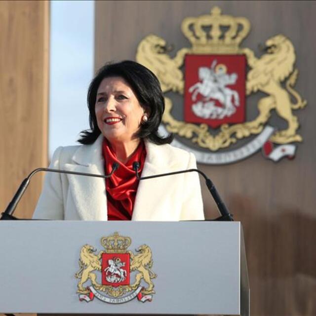 Gürcistan Cumhurbaşkanı maaşını bağışlayacak!