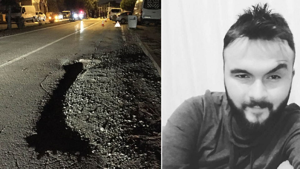 Siparişi teslim etti, dönüşe geçti! İnanılmaz ölüm!