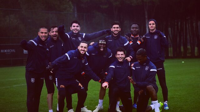 Başakşehir'de neşeli idman