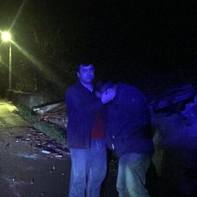 'Keşke ölseydim' diyerek ağlayan adamı bir de olay yerine gelen karısı azarladı!