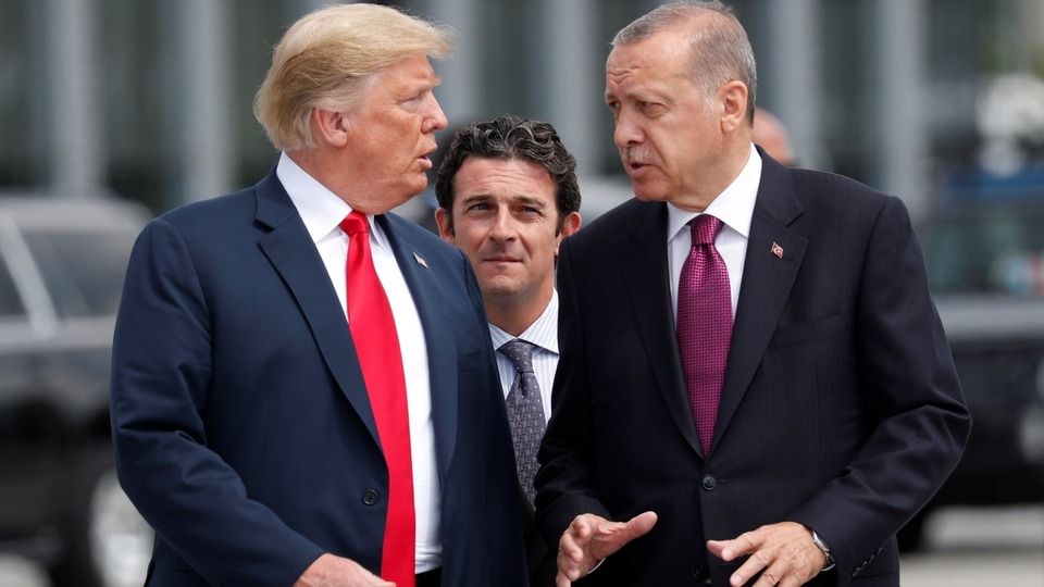 Cumhurbaşkanı Erdoğan ile Trump görüştü