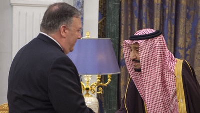 Pompeo ile Kral Selman yeniden bir arada!