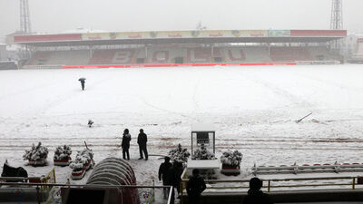 Boluspor - Galatasaray maçı ertelendi
