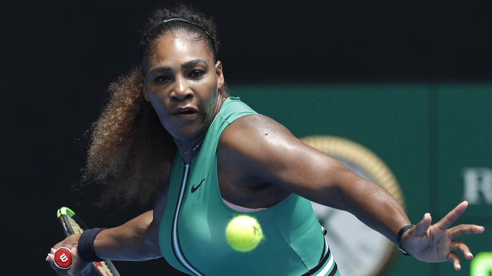 Serena Williams Avustralya Açık'ta ikinci turda