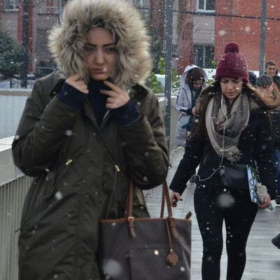 İstanbul için kar ve fırtına alarmı!