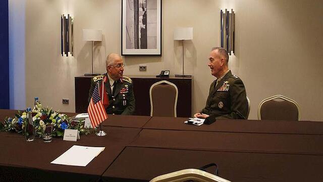 Genelkurmay Başkanı Güler'in ABD'li mevkidaşı Dunford görüşmesi başladı
