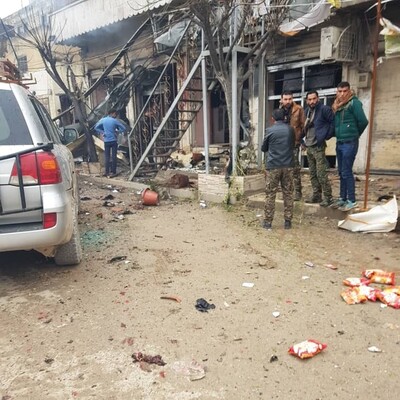 Münbiç'te ABD devriyesinin yakınında patlama! Çok sayıda ölü var...