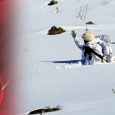 Kar kalınlığı tam 1 metre! Korku nedir bilmeyiz!