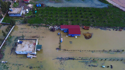 Evler boşaltıldı, havaalanı sivil araç trafiğine kapatıldı