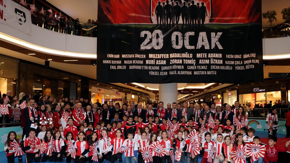 Samsunspor'da 20 Ocak anması