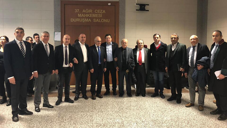 Sözcü yazarları hakim karşısında