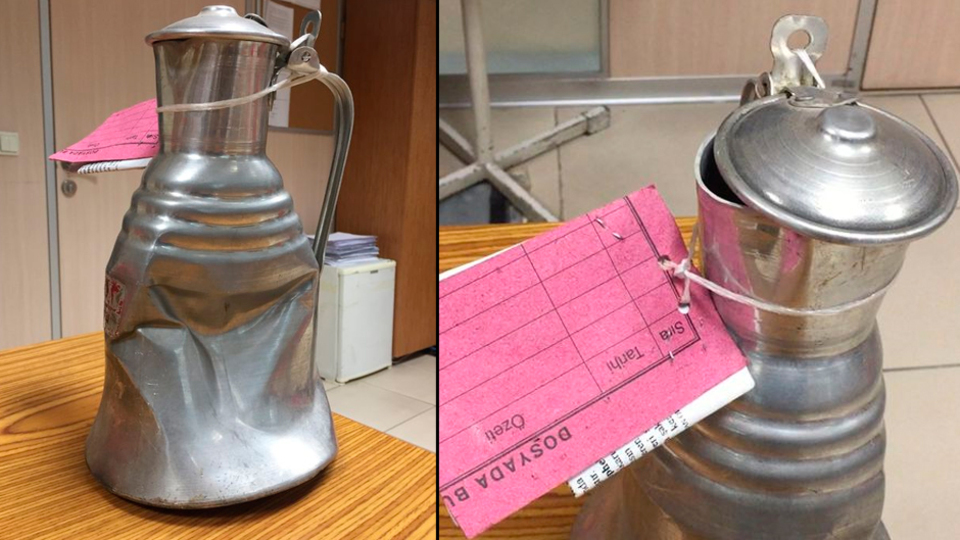 Dürüye'nin güğümü silah sayıldı!