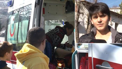 Hasta kadın yerinden kalkamadı! Alevler ise her yanı sardı! Kahraman Batuhan!