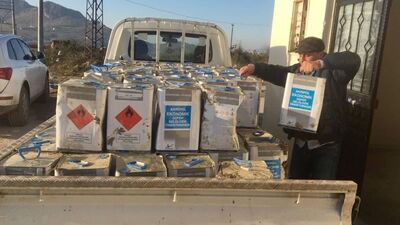 Bursa'da ormanlık alanda faciadan dönüldü