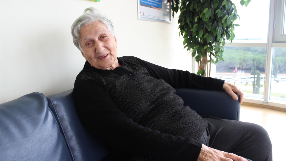 85 yaşında kalbindeki tümöre meydan okudu!